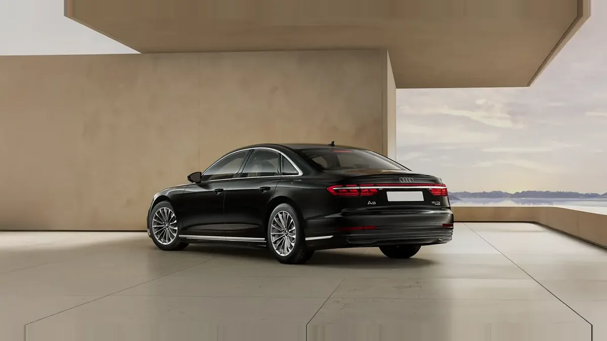 Audi A8 50 TDI 210kW (286CV) Quattro Tiptronic en renting en Barcelona — Delantera
