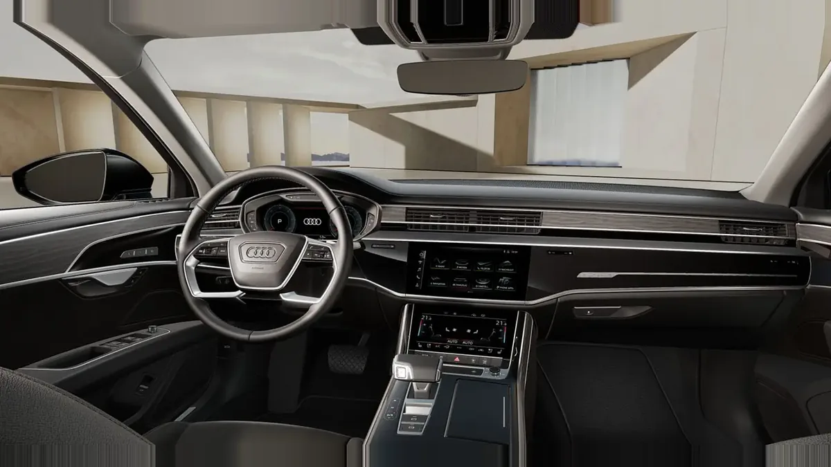 Audi A8 50 TDI 210kW (286CV) Quattro Tiptronic en renting en Barcelona — Interior
