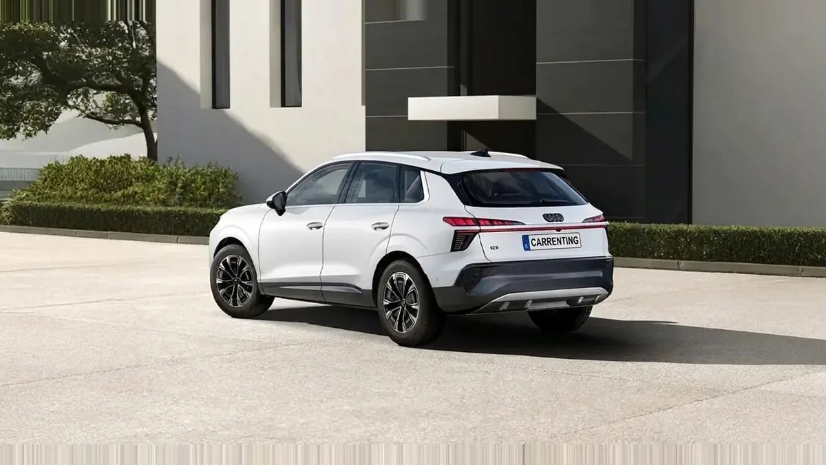 Audi Q3 Advanced TDI 110 kW S Tronic en renting en Barcelona — Interior