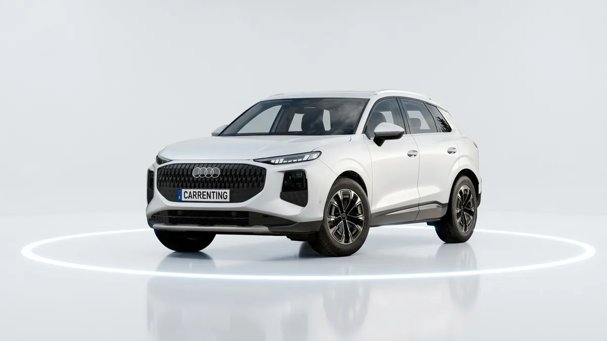 Audi Q3 Advanced TDI 110 kW S Tronic en renting en Barcelona — Lateral