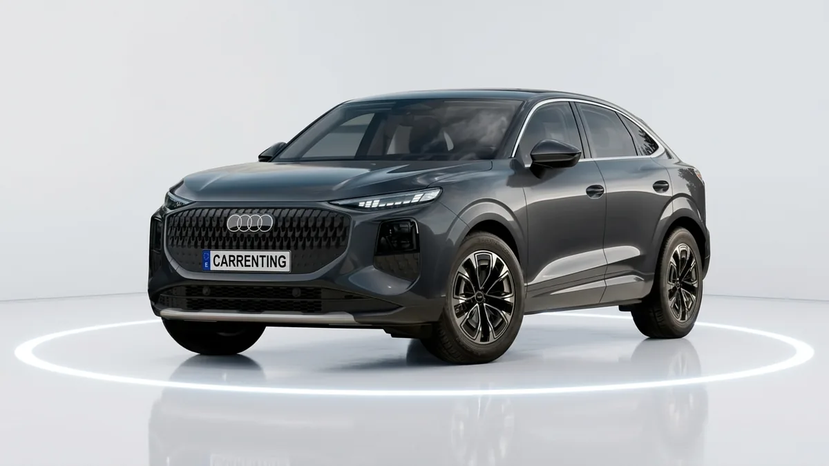 Audi Q3 Sportback Advanced TFSI 110kW S Tronic en renting en Barcelona — Lateral