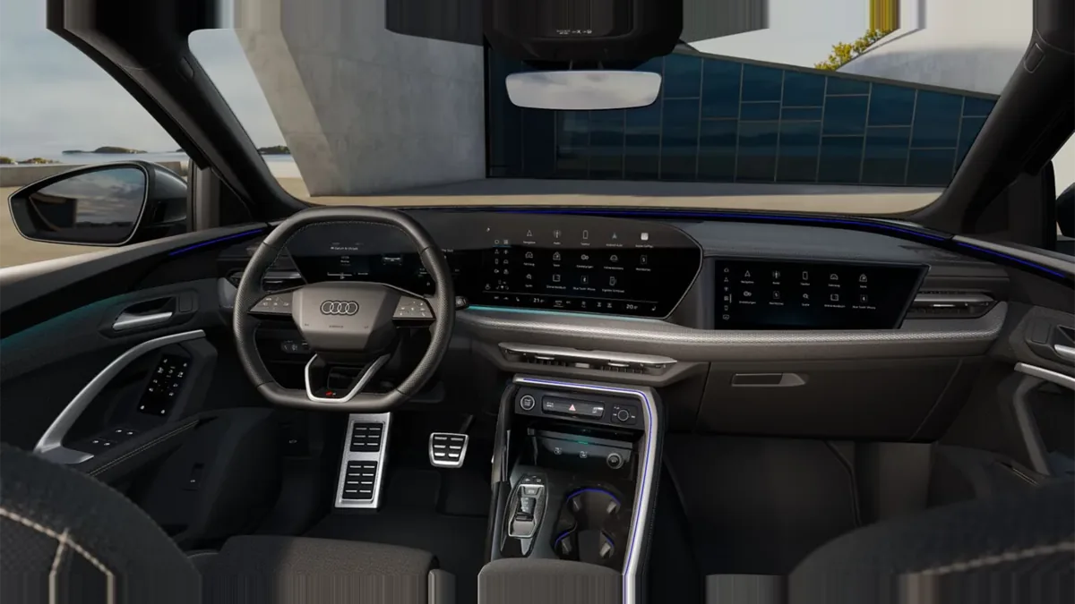 Audi Q5 Sportback S line TDI quattro 150kW (204CV) S tronic en renting en Barcelona — Interior