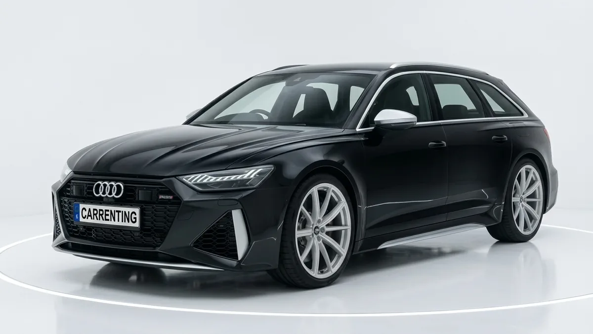 Audi RS6 Avant TFSI Quattro en renting en Barcelona — Lateral