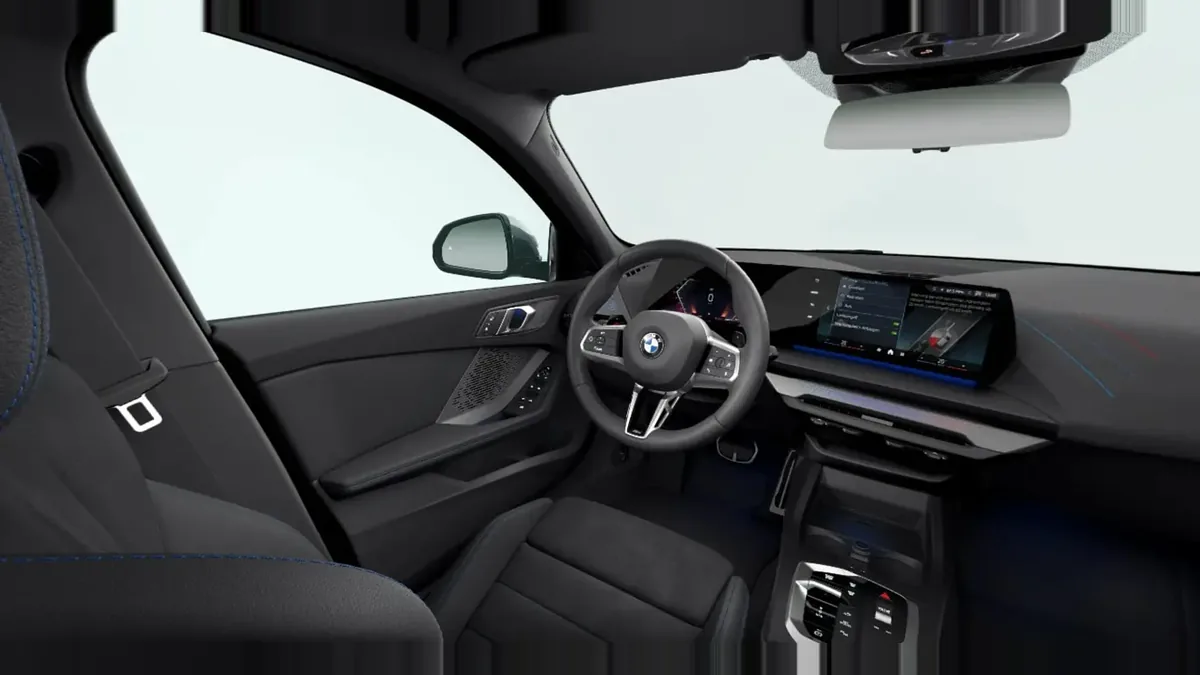 BMW Serie 1 120 CA en renting en Barcelona — Interior