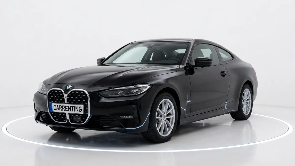 BMW Serie 4 430i xDrive Coupé en renting en Barcelona — Lateral