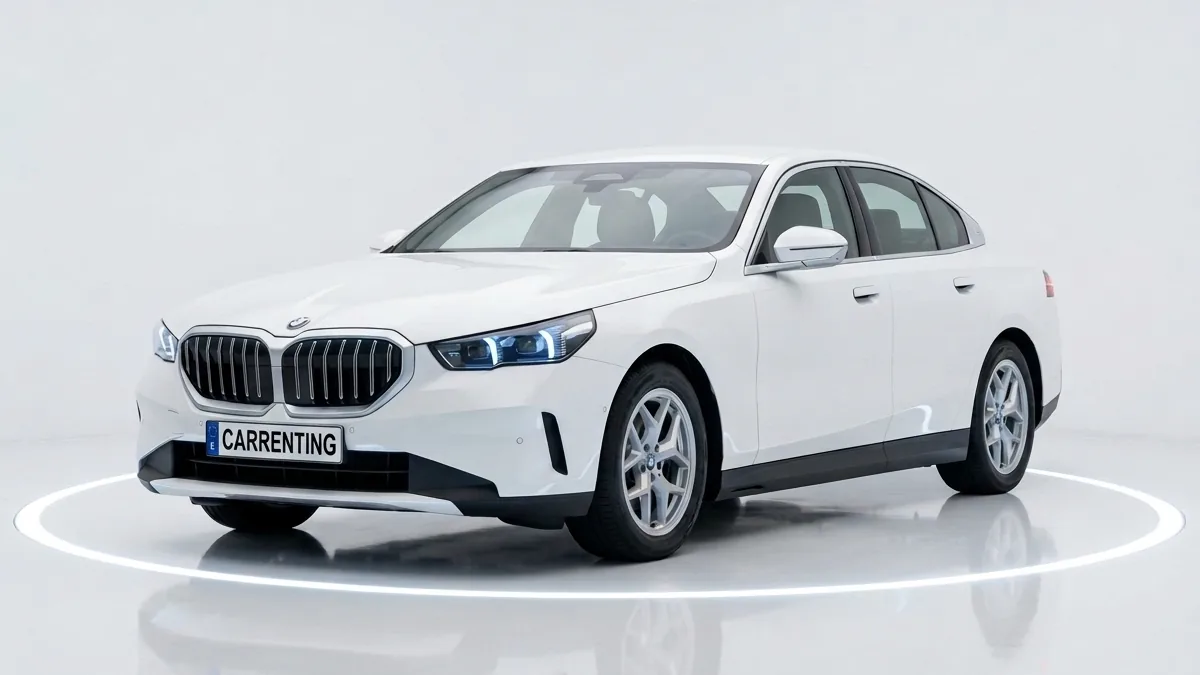 BMW Serie 5 520d en renting en Barcelona — Lateral