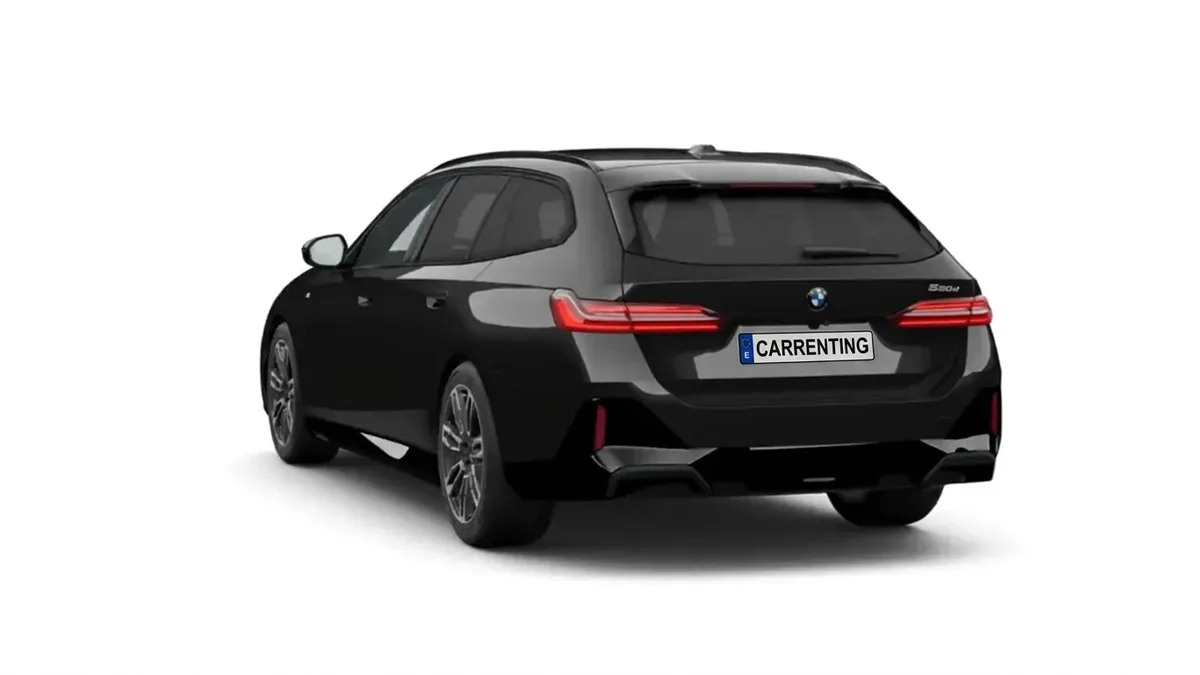 BMW Serie 5 520d Touring en renting en Barcelona — Delantera