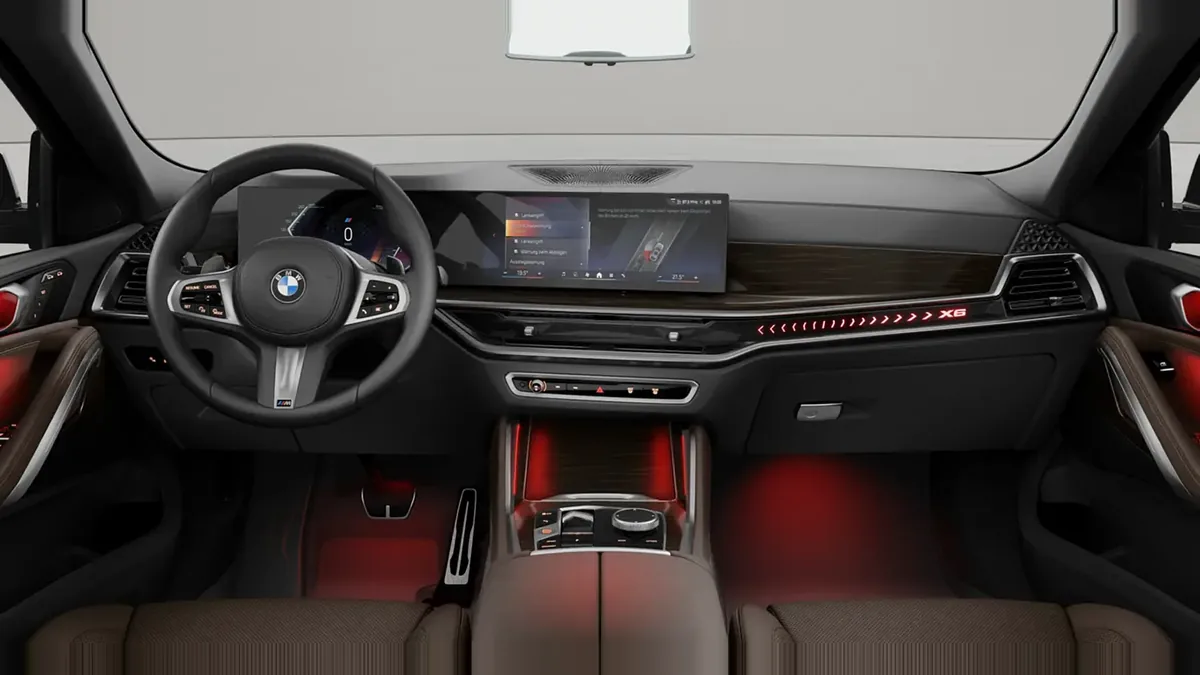 BMW X6 xDrive 40d M Sport en renting en Barcelona — vista 6
