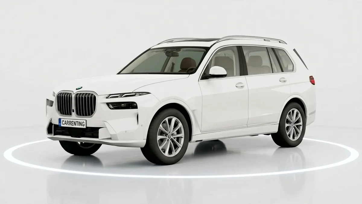 BMW X7 xDrive40i en renting en Barcelona — Lateral