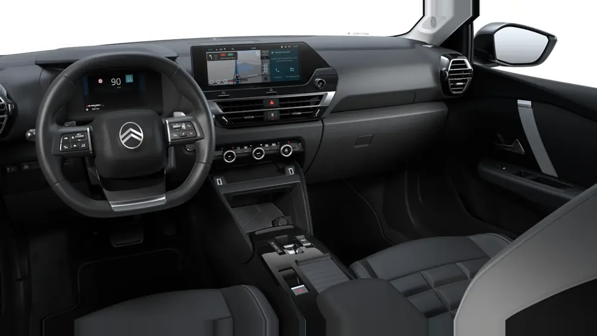Citroën C4 Hybrid e-DCS6 Max 145CV en renting en Barcelona — Interior