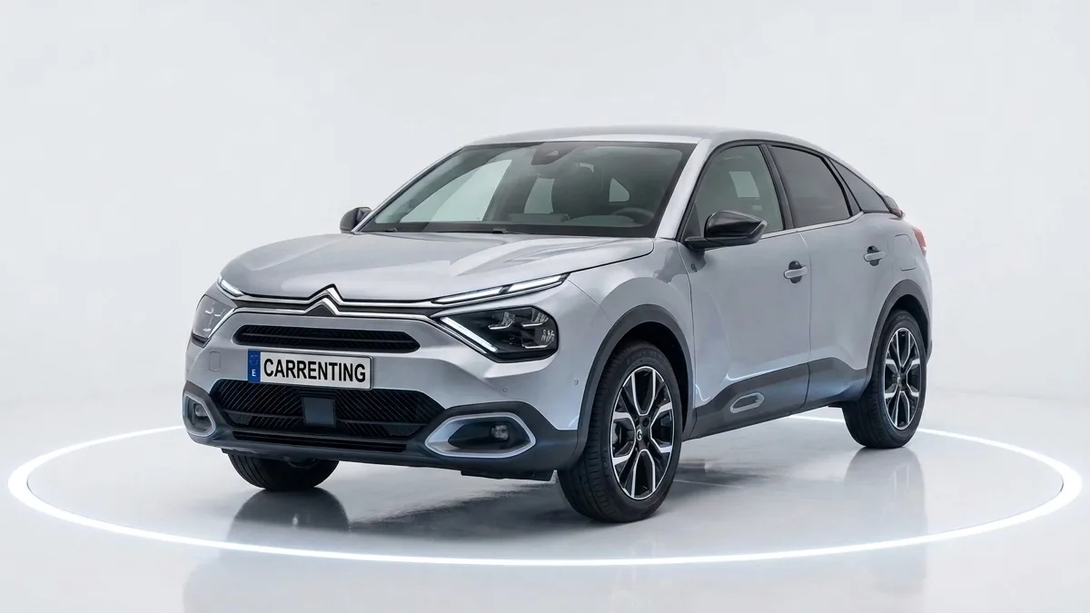 Citroën C4 Hybrid e-DCS6 Max 145CV en renting en Barcelona — Lateral