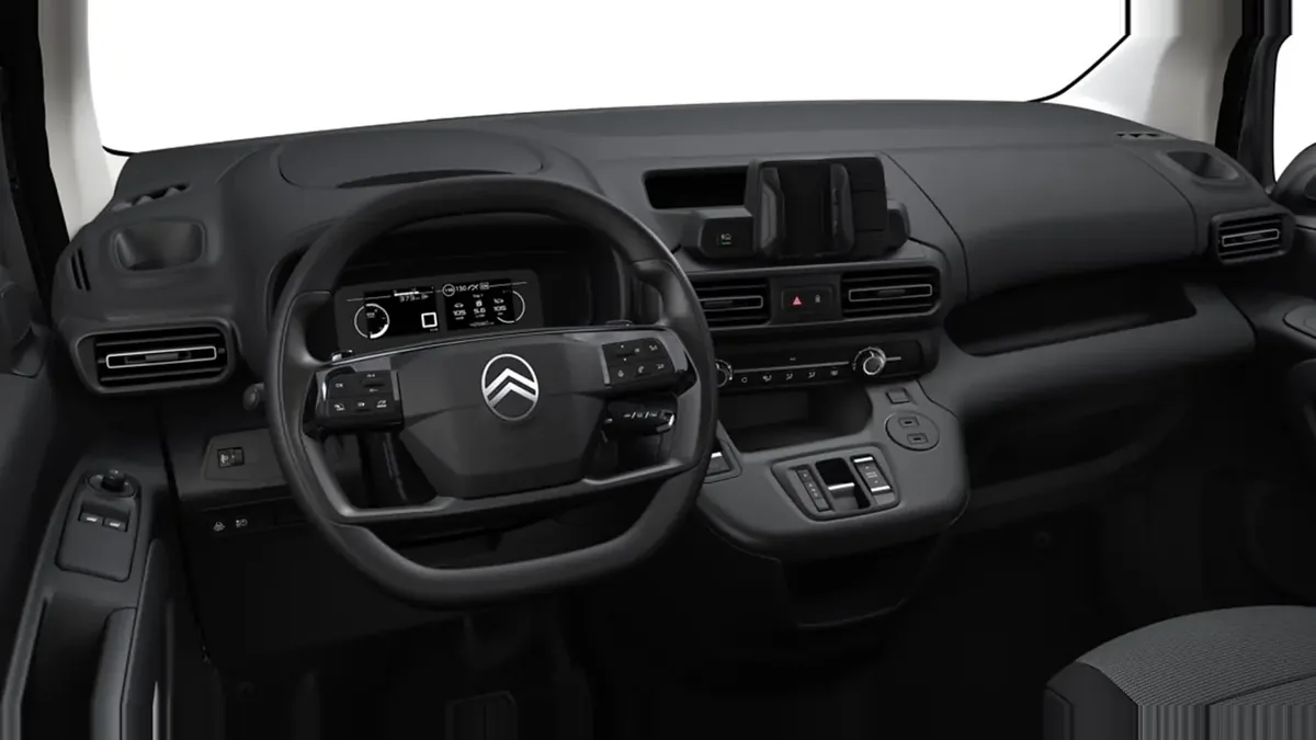 Citroën ë-Berlingo Van Talla M en renting en Barcelona — Interior