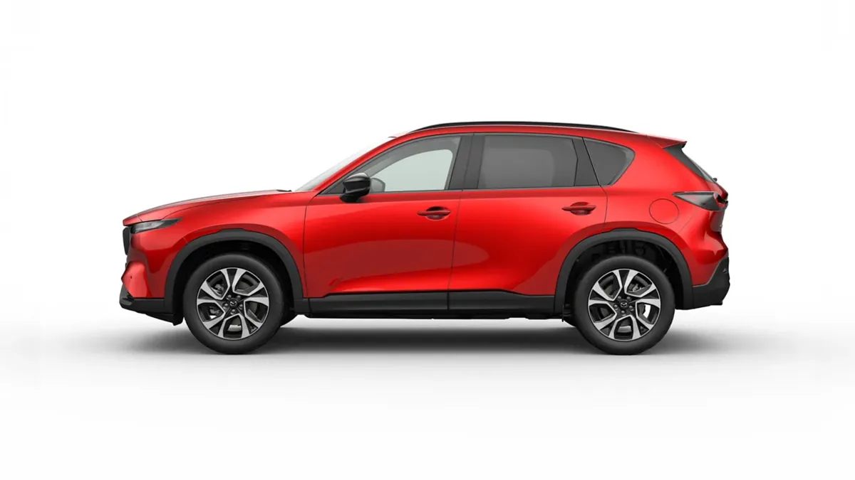 Mazda CX-5 2.5 Sky MHEV Centre-Line en renting en Barcelona — Lateral