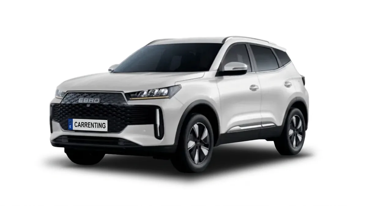 Ebro s400 1.5 DHE HEV Excellent CVT GRY en renting en Barcelona — Trasera