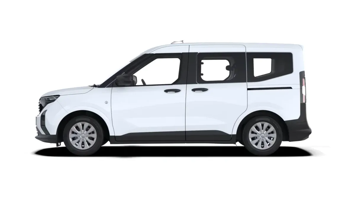 Ford TOURNEO COURIER KOMBI ECOBOOST 1.0 125CV en renting en Barcelona — Trasera