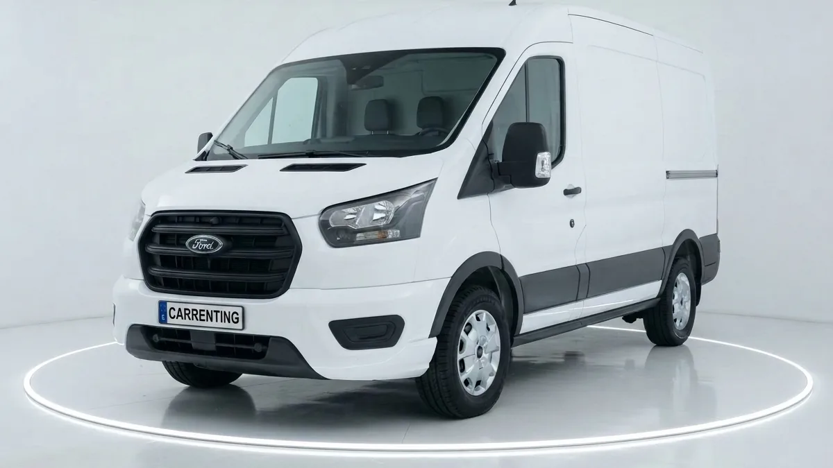 Ford TRANSIT 350 L2 Trend N1 EcoBlue 96kW FWD en renting en Barcelona — Lateral
