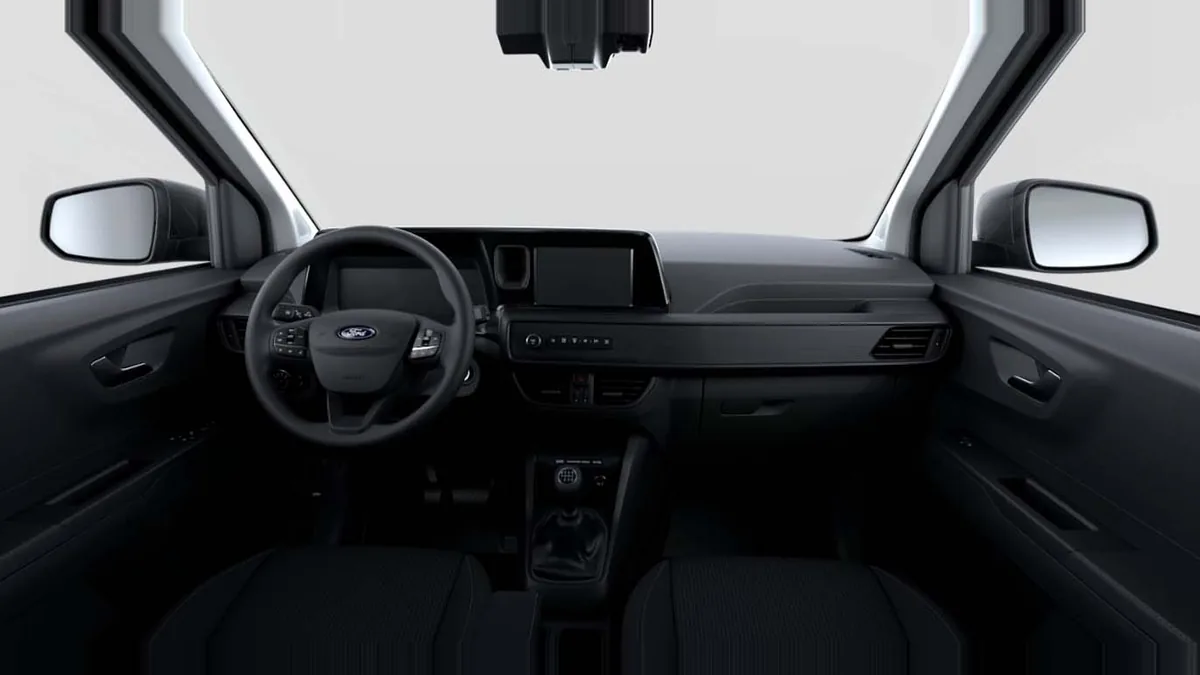 Ford Transit Courier Van 1.5 Ecoblue Trend II en renting en Barcelona — Interior