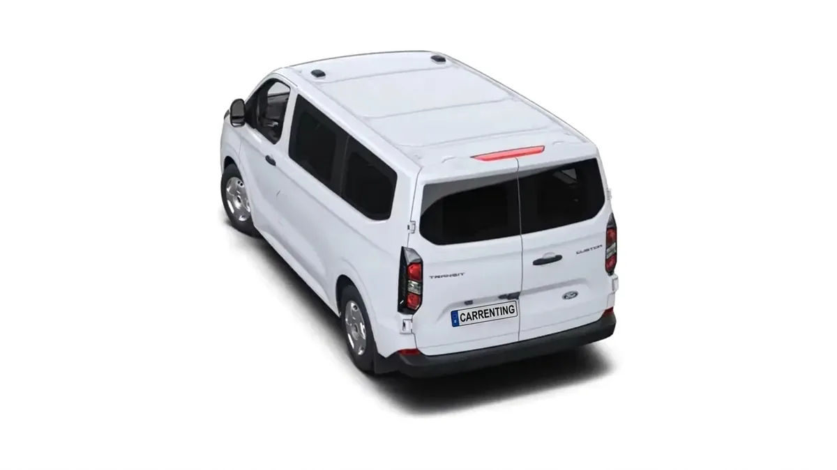 Ford TRANSIT CUSTOM Kombi 2.0 EcoBlue 100kW 320 L1 Trend en renting en Barcelona — Delantera