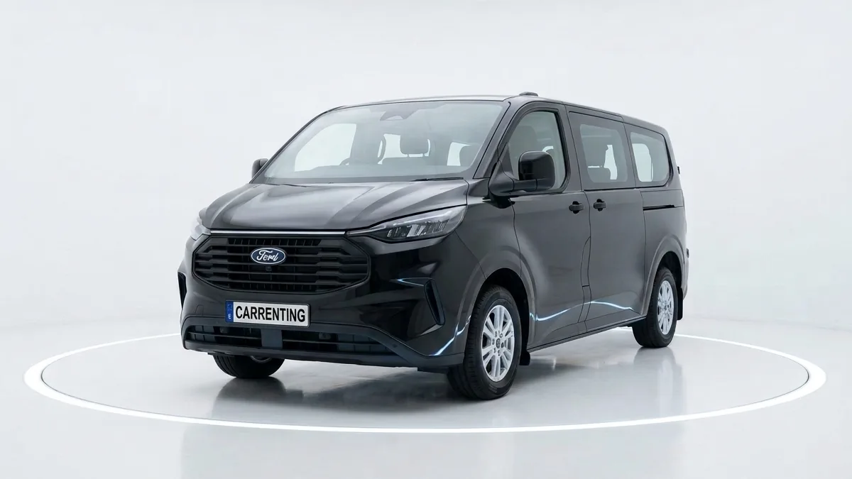Ford Transit Custom Kombi 2.0 EcoBlue 136CV 320 L2 Trend II en renting en Barcelona — Lateral