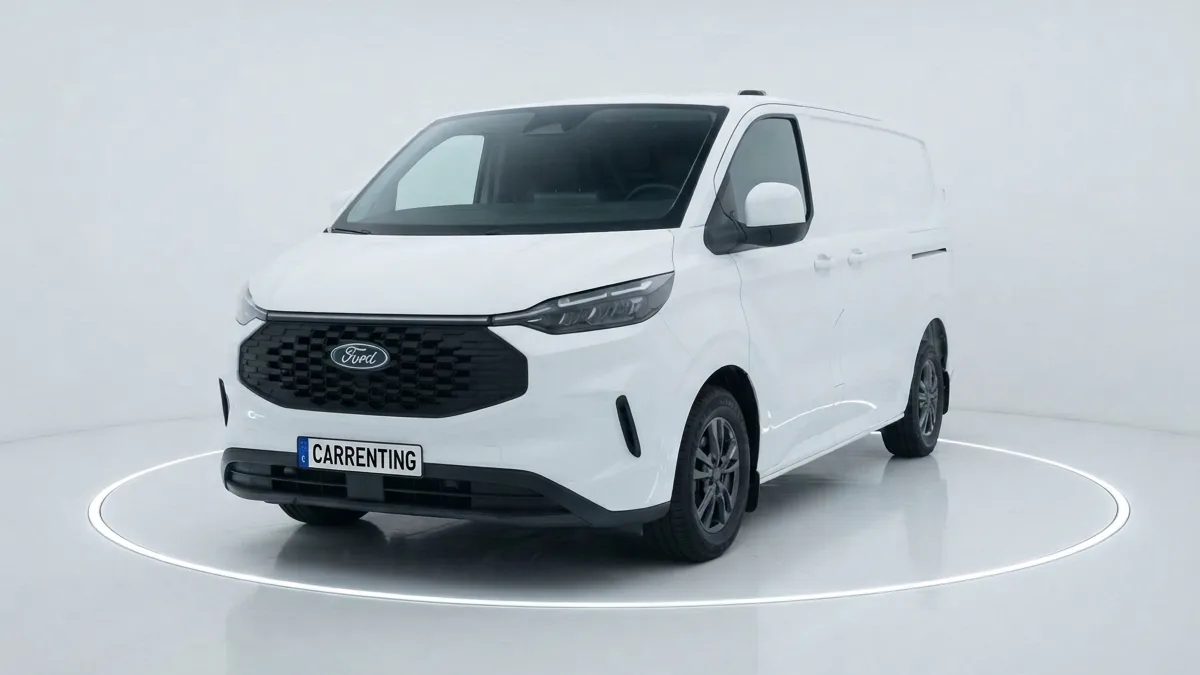 Ford TRANSIT CUSTOM Van BEV 83kWh 100kW 320 L1 Trend en renting en Barcelona — Lateral