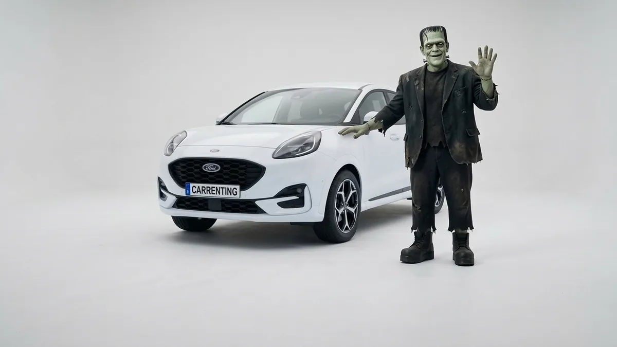 Ford Puma Titanium Ecoboost MHEV 125CV II en renting en Barcelona — Interior