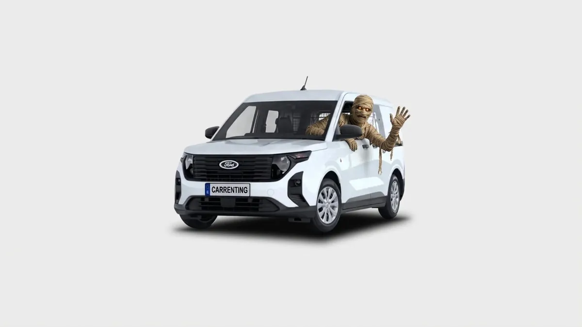Ford Transit Courier Kombi 1.5 Ecoblue Trend II en renting en Barcelona — Interior