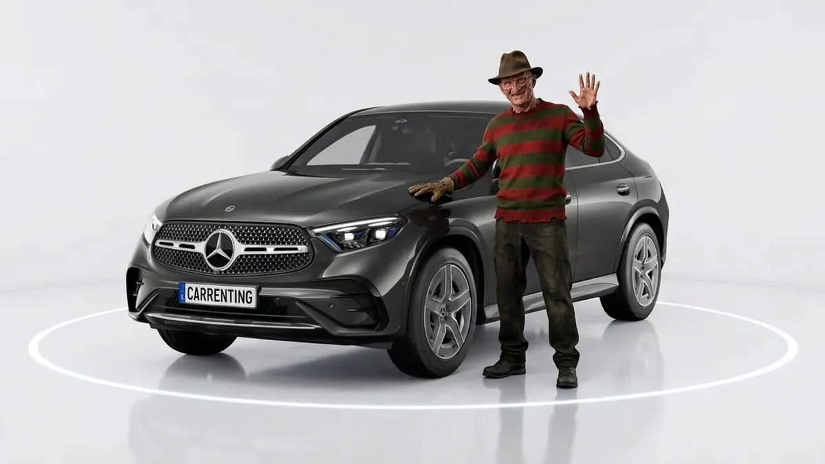 Mercedes-Benz GLC Coupé 200 4MATIC en renting en Barcelona