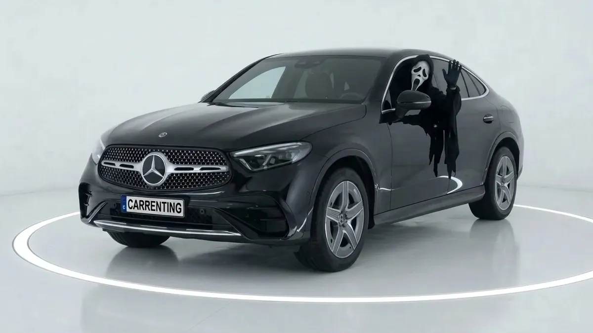 Mercedes-Benz GLC Coupé 300 de 4MATIC QS en renting en Barcelona