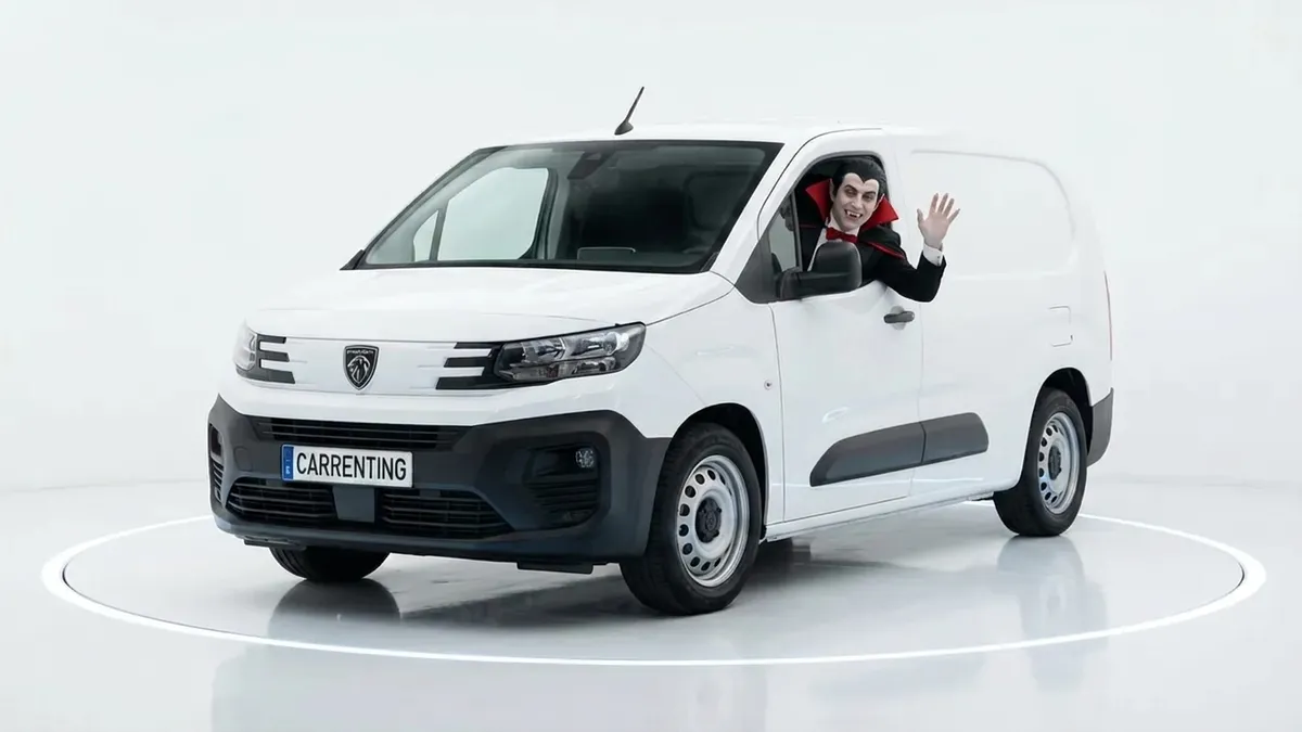 Peugeot Partner Furgón Diesel 1.5 BlueHDI S&S Standard 600kg 100 (MERCANCÍAS TERCEROS) en renting en Barcelona