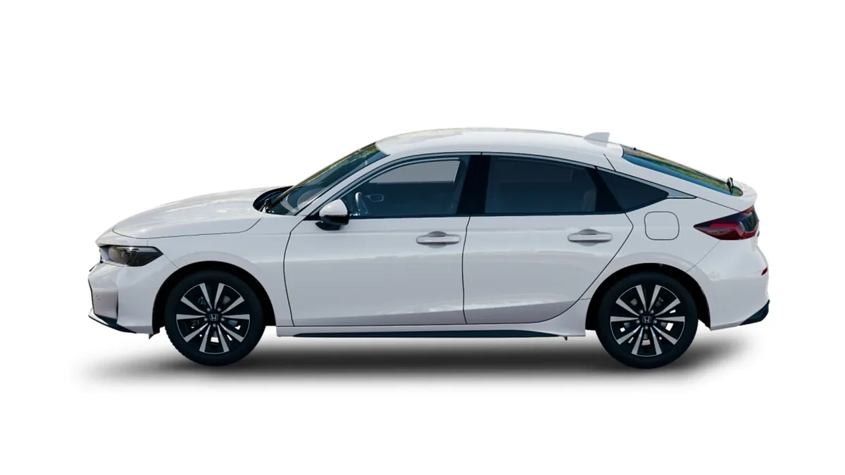 Honda Civic 2.0 i-MMD Elegance 184CV en renting en Barcelona — Delantera