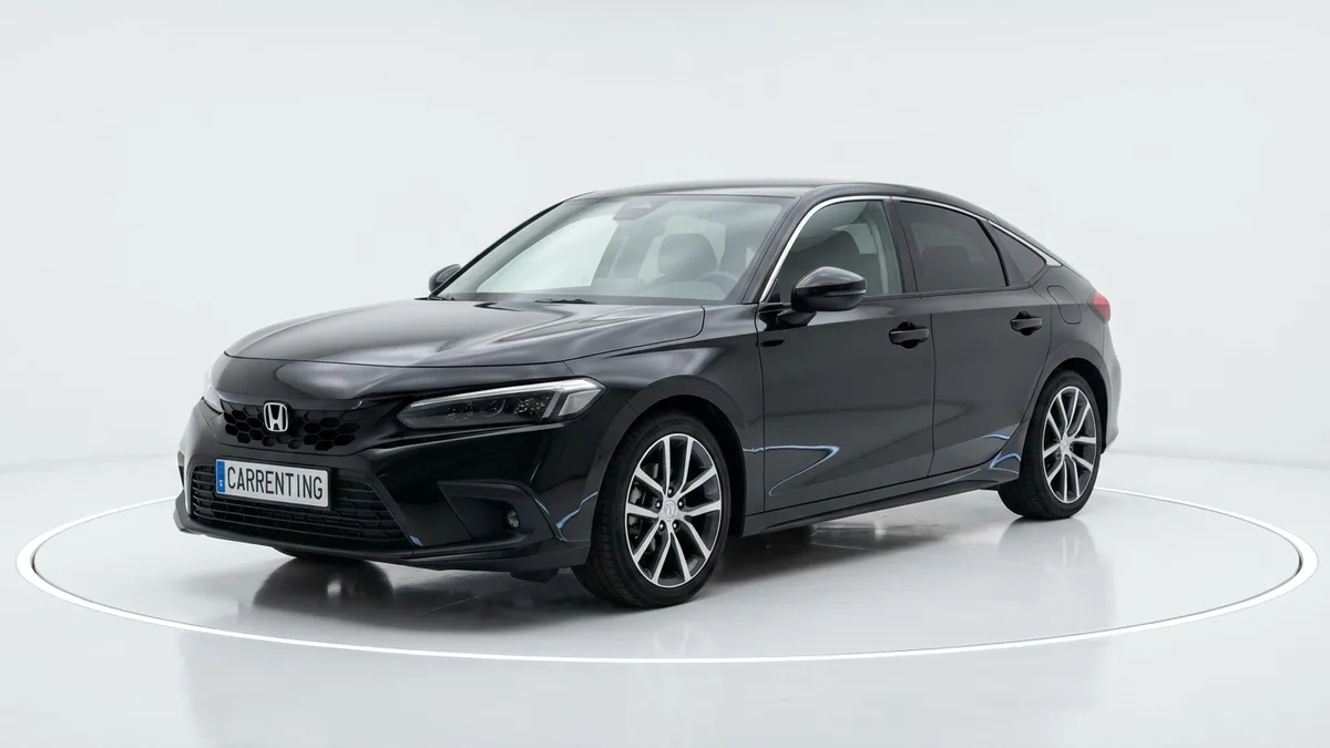 Honda Civic 2.0 i-MMD Elegance 184CV en renting en Barcelona — Lateral