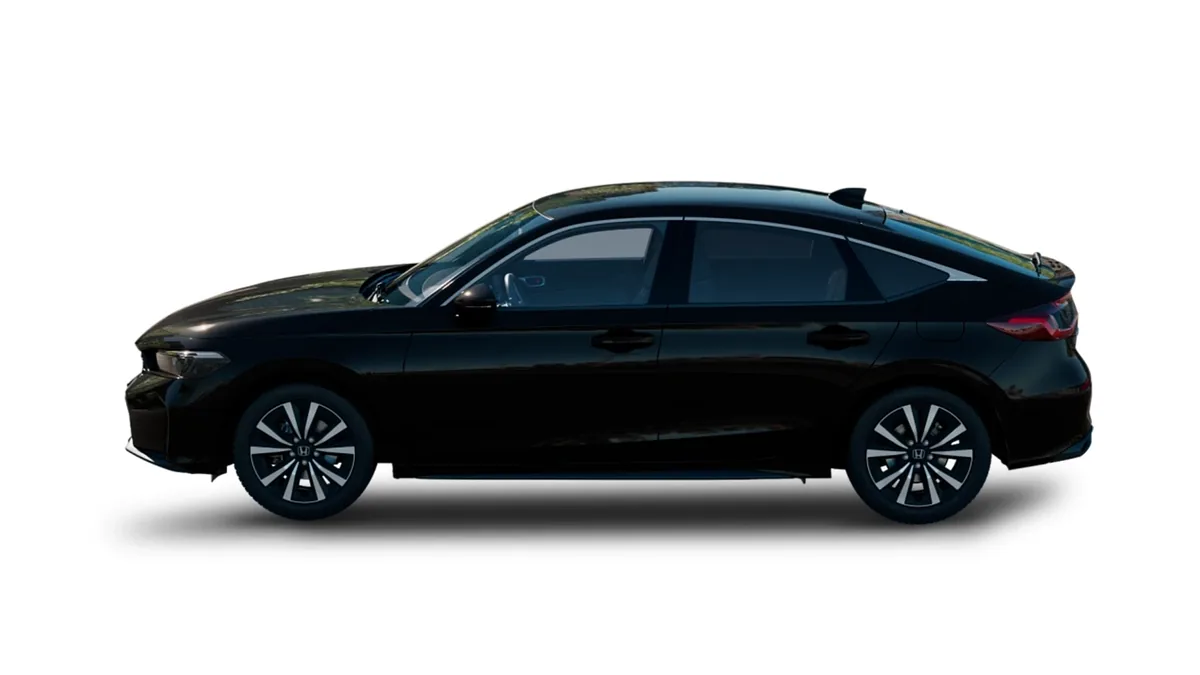 Honda Civic 2.0 i-MMD Elegance 184CV en renting en Barcelona — Trasera