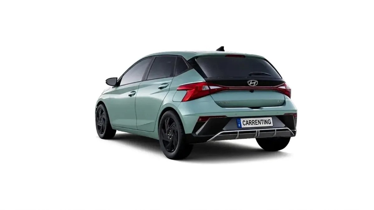 Hyundai i20 1.0T Black Line 90cv MY26 en renting en Barcelona — vista 14