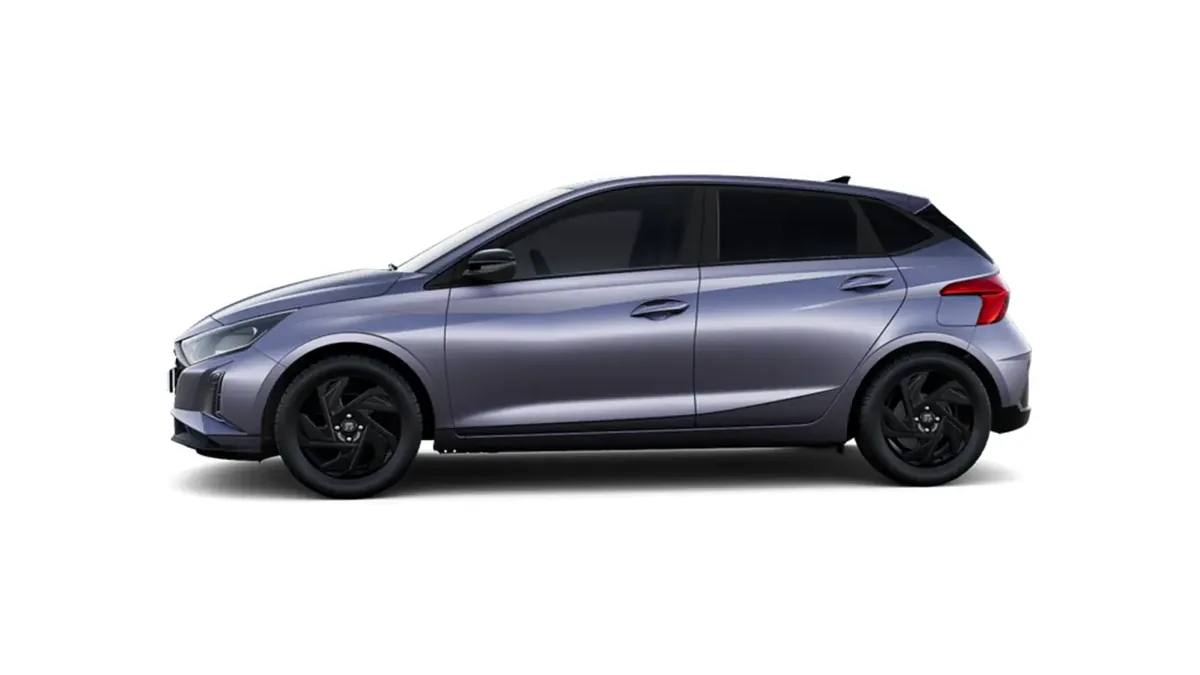 Hyundai i20 1.0T Black Line 90cv MY26 en renting en Barcelona — Trasera