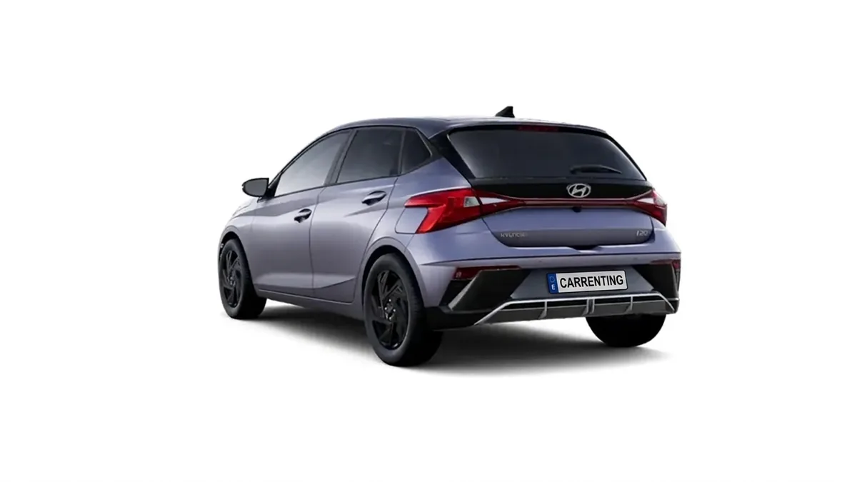 Hyundai i20 1.0T Black Line 90cv MY26 en renting en Barcelona — vista 9