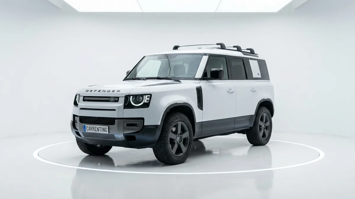 Land Rover Defender 3.0D I6 250S MHEV en renting en Barcelona — Lateral