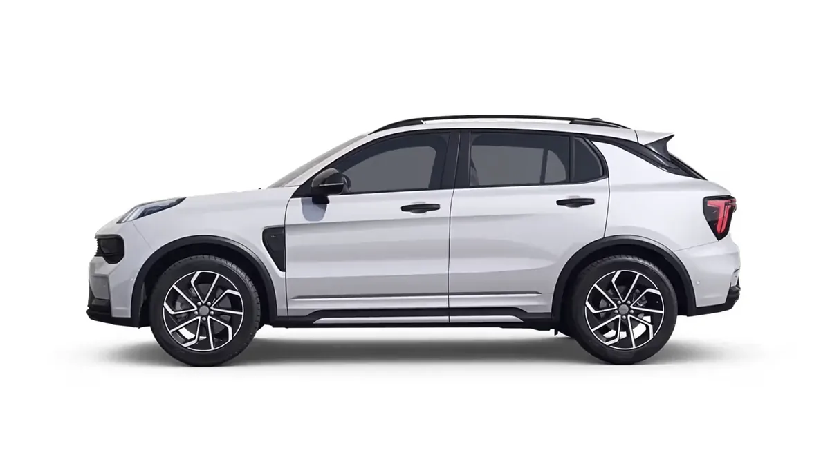 Lynk & Co 01 1.5 PHEV Core en renting en Barcelona — Trasera