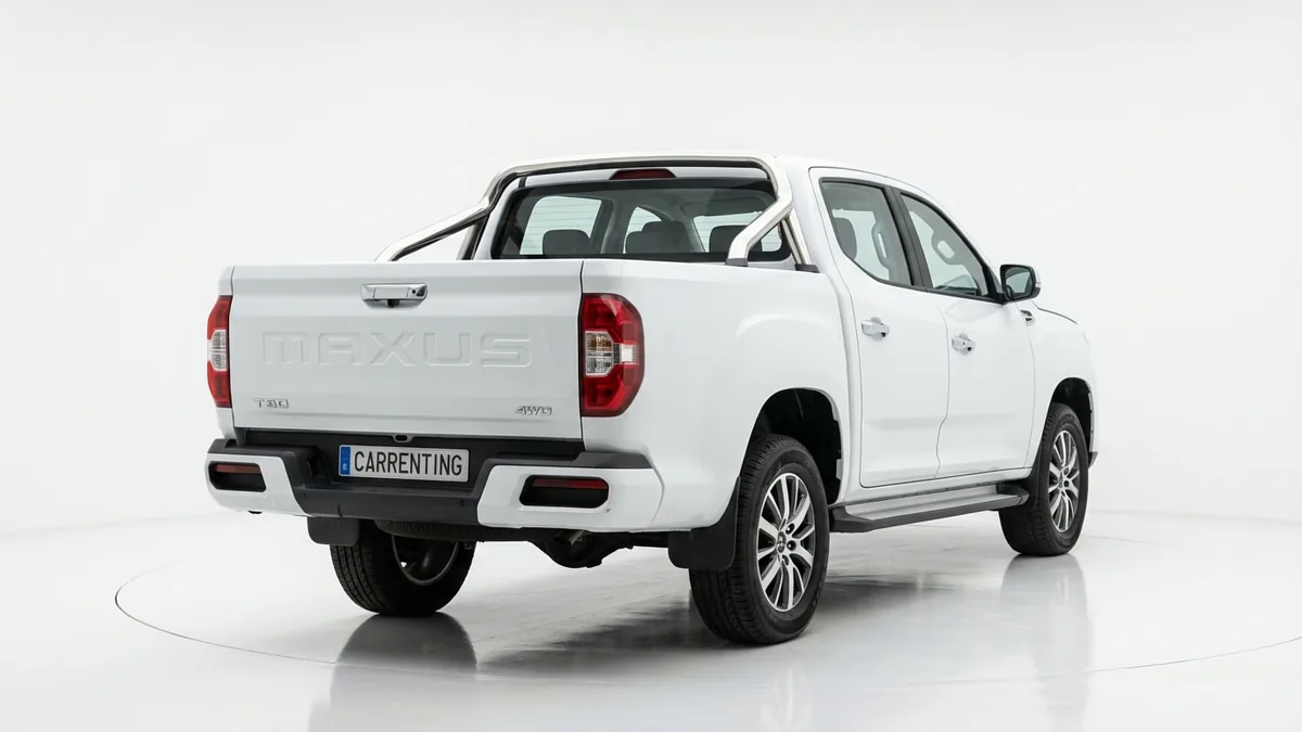 Maxus T60 MAX 4WD 215CV en renting en Barcelona — Trasera