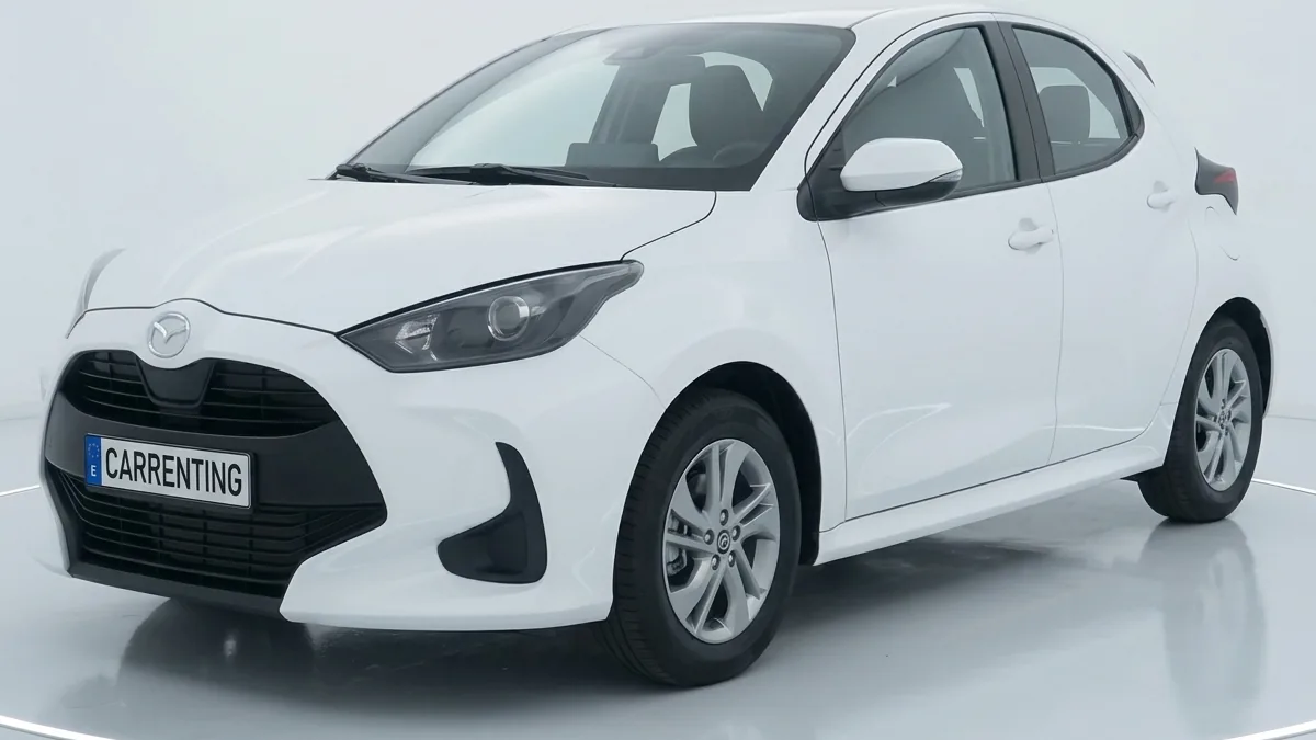 Mazda 2 Hybrid 1.5 85kW 116CV CVT Centre-Line en renting en Barcelona — Lateral