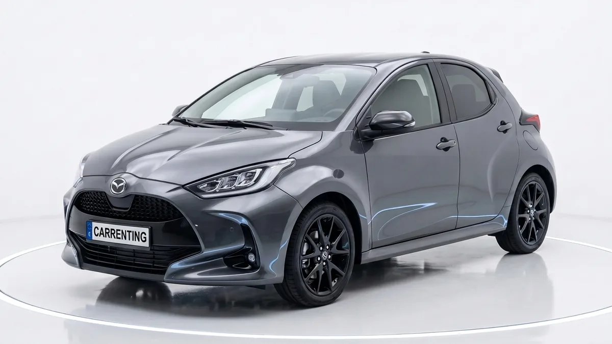 Mazda 2 Hybrid 1.5 85kW 116CV CVT Centre-Line GRY en renting en Barcelona — Lateral