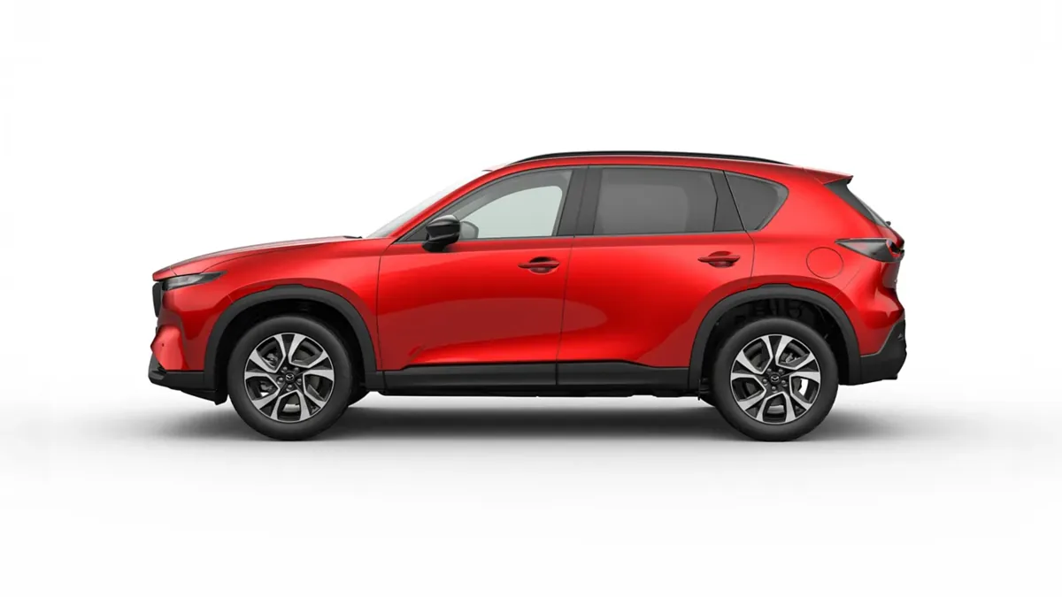 Mazda CX-5 2.5 e-Skyactiv-G MHEV 141cv Centre-Line FWD en renting en Barcelona — Trasera