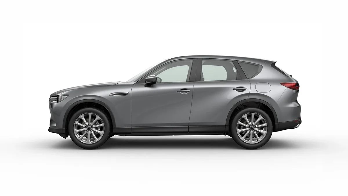 Mazda CX-60 e-Skyactiv D MHEV 8AT RWD Exclusive-Line en renting en Barcelona — Trasera
