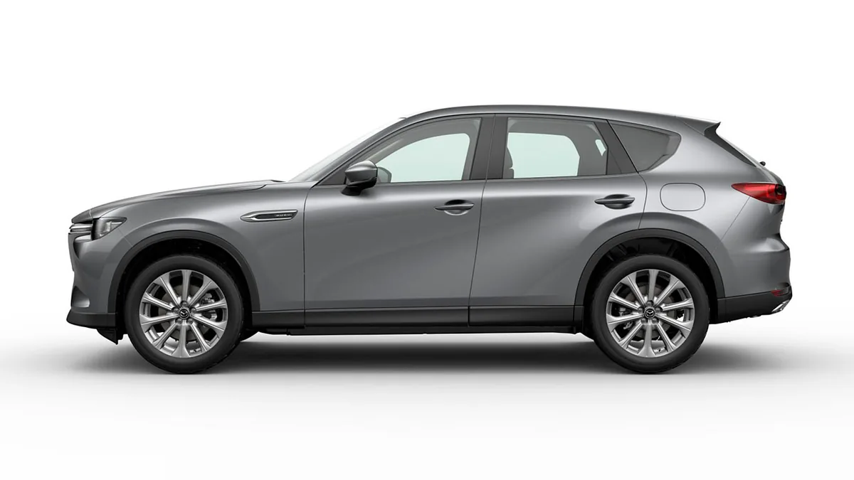 Mazda CX-60 e-Skyactiv PHEV AWD Exclusive-Line en renting en Barcelona — Trasera