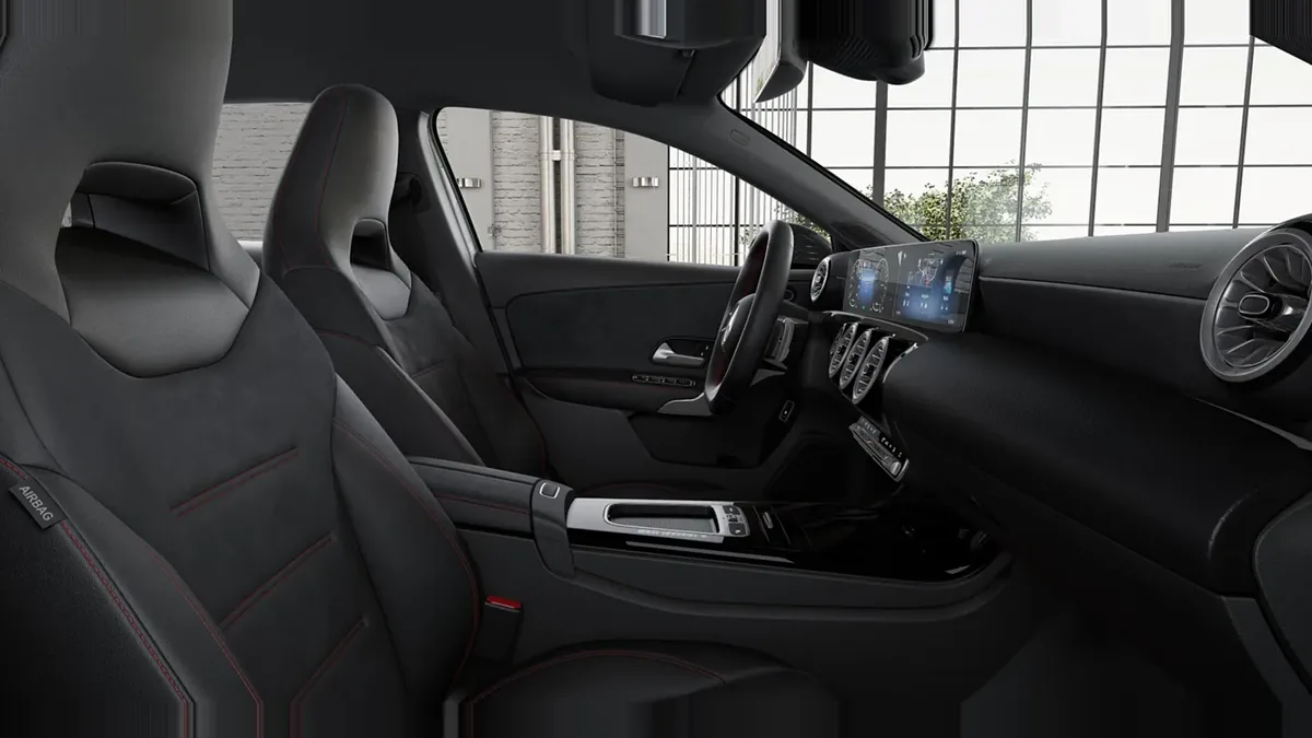 Mercedes-Benz CLASE A 250 e con tecnología híbrida EQ en renting en Barcelona — Interior