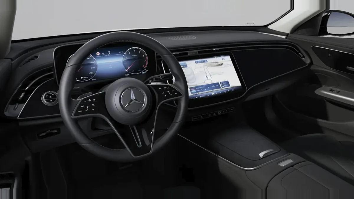 Mercedes-Benz Clase E 200 en renting en Barcelona — Interior
