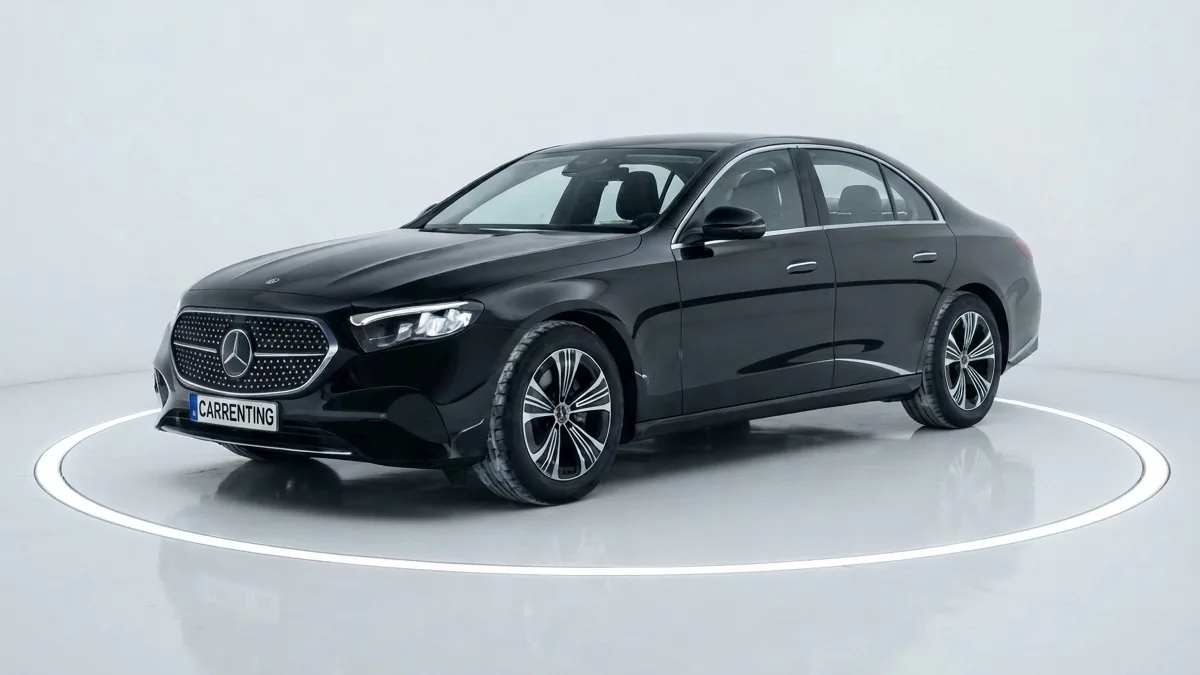 Mercedes-Benz Clase E 200 en renting en Barcelona — Lateral