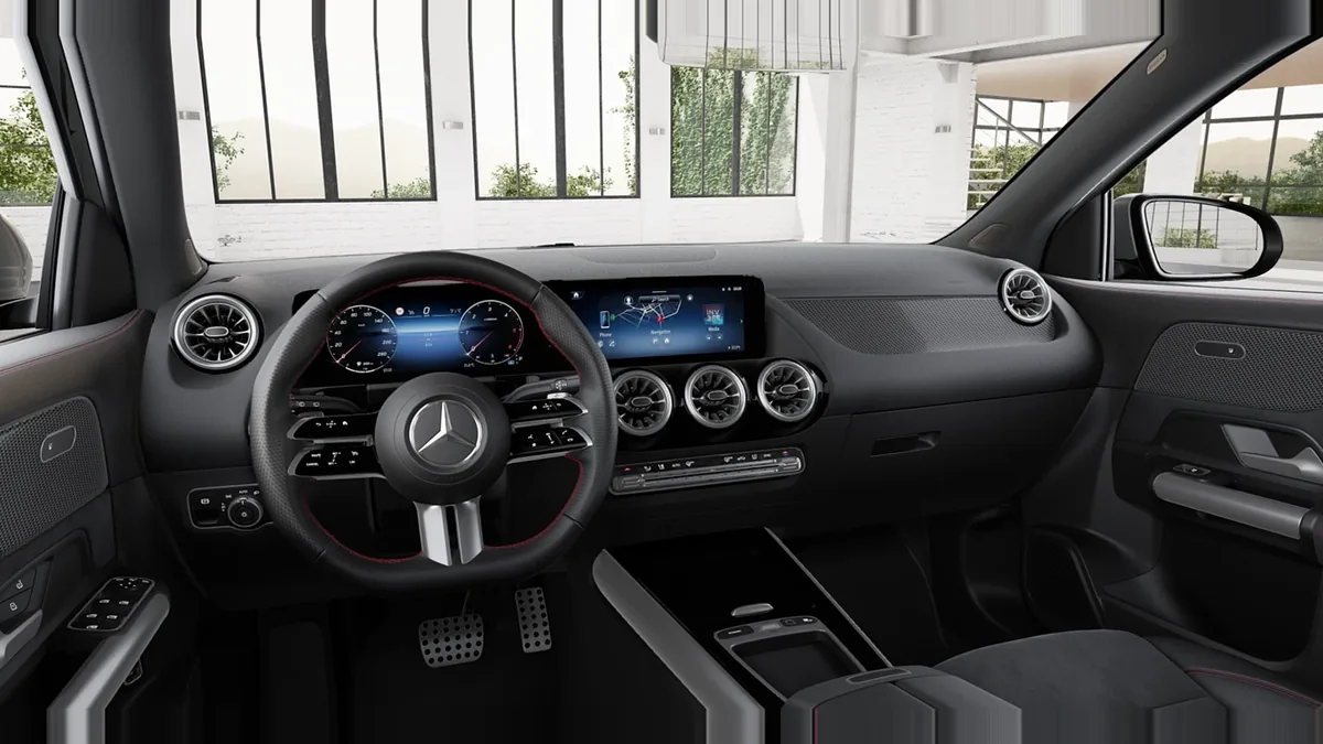 Mercedes-Benz GLA 200d ATH en renting en Barcelona — Interior