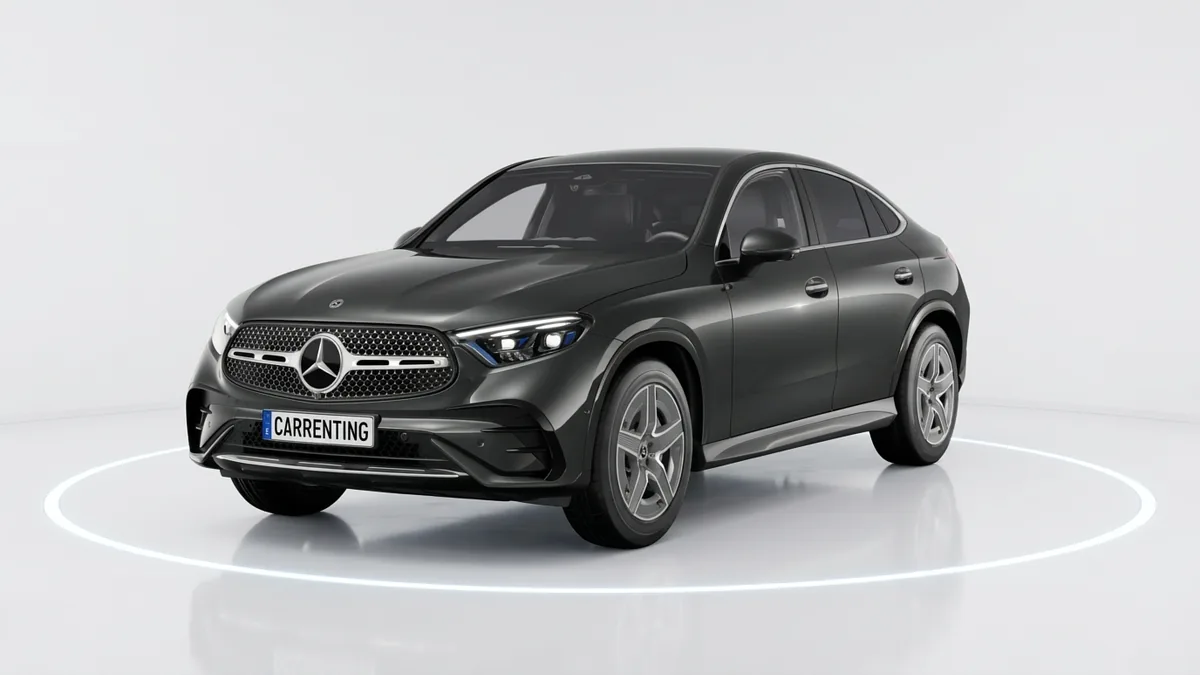 Mercedes-Benz GLC Coupé 200 4MATIC en renting en Barcelona — Lateral