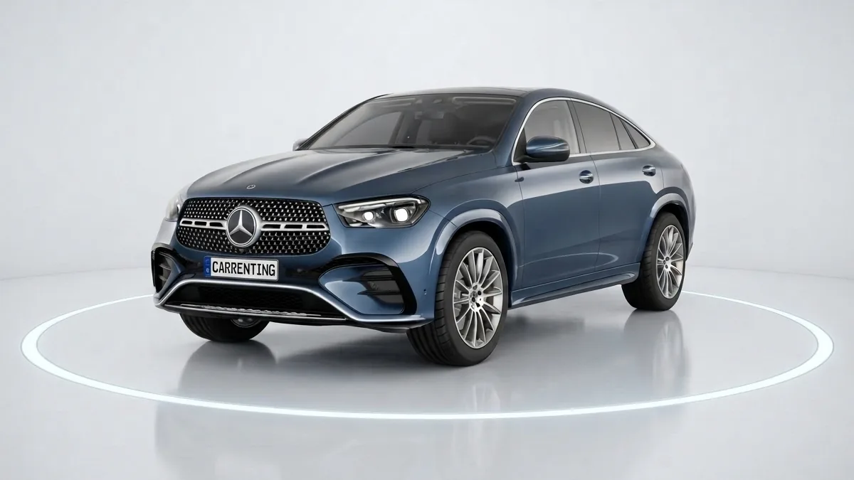 Mercedes-Benz GLE 300d 4MATIC Coupé en renting en Barcelona — Lateral