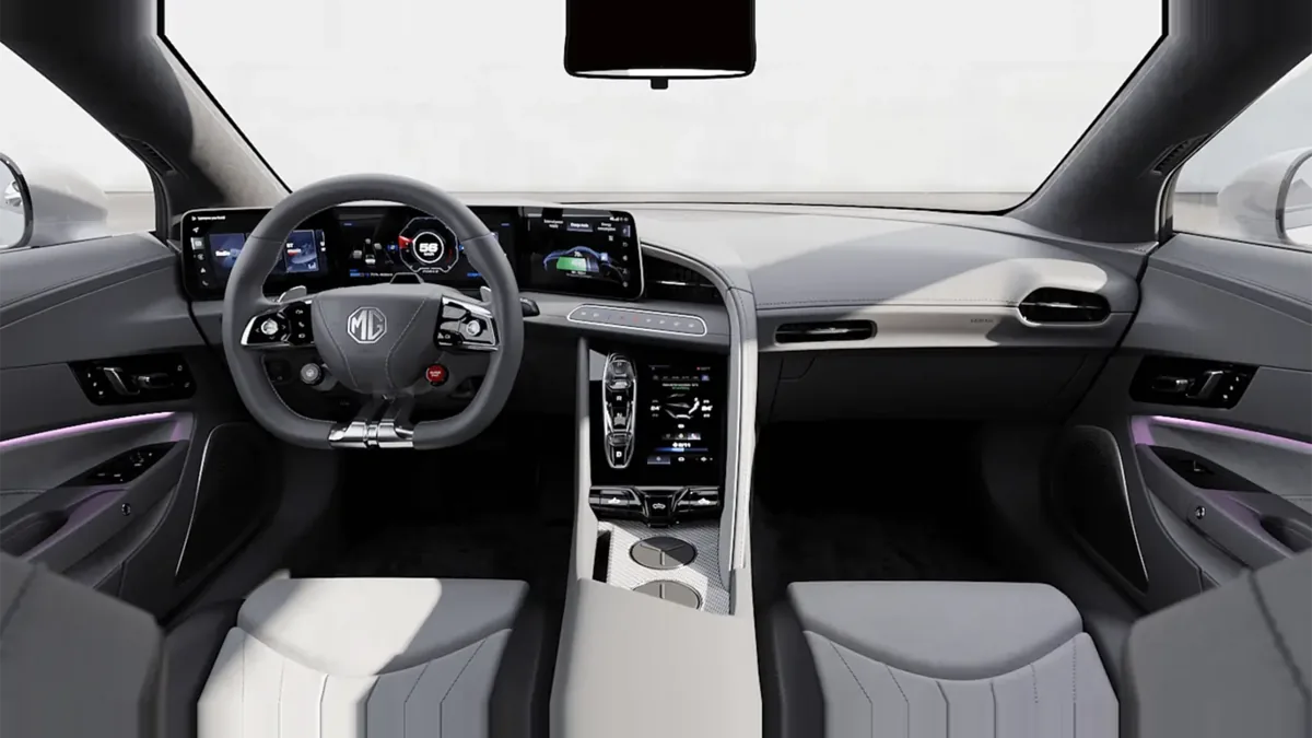 MG Cyberster Trophy Single Motor en renting en Barcelona — vista 6